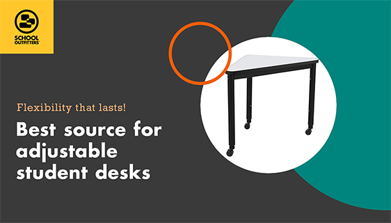 Best Source for Adjustable Student Desks | School Outfitters