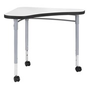 Boomerang Collaborative Desk w/ Whiteboard Top