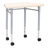 Trapezoid Collaborative Desk w/ Laminate Top