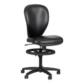 PU Upholstered Drafting-Height Stool