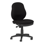Thick-Padded Fabric-Upholstered Task Chair