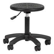 Adjustable-Height Industrial Stool