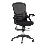 Extended-Height Flip-Up Arm Chair