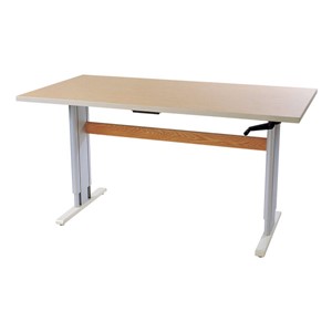 Adjustable Height Table – Hand Crank Adjustment