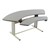 Bi-Level Console Table w/ Power Adjustment
