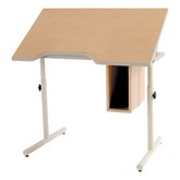 Knob-Adjusted Wheelchair Accessible School Desk