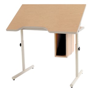 Knob-Adjusted Wheelchair Accessible School Desk – Tilt Adjustment