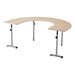 Horseshoe Table - Wheelchair Desk