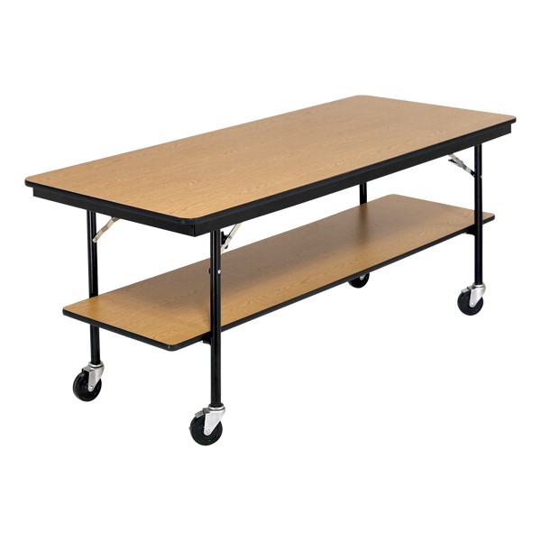 Mobile Folding Buffet Table