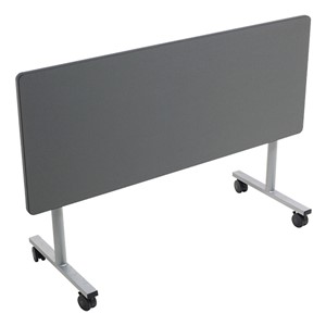 Rectangle Mobile EZ-Tilt Cafeteria Table - Folded