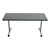 Rectangle Mobile EZ-Tilt Cafeteria Table