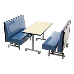 Mobile Folding Booth & Table Package - Blue Granite