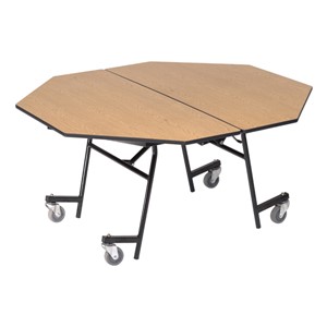 Mobile Cafeteria Table - Octagon