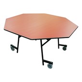 Octagon Mobile EZ-Tilt Cafeteria Table