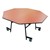 Octagon Mobile EZ-Tilt Cafeteria Table