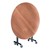 Round Mobile EZ-Tilt Cafeteria Table - Folded