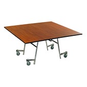 Square Mobile EZ-Tilt Cafeteria Table