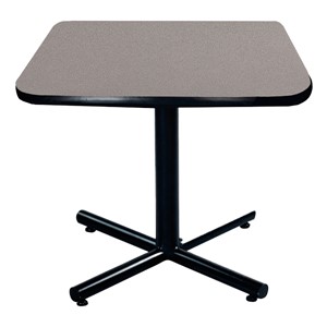 Square Pedestal Cafe Table