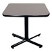 Square Pedestal Cafe Table