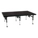 Adjustable-Height Portable Stage w/ Polypropylene Deck