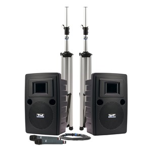 Liberty Platinum Deluxe Portable Sound System w/ AnchorLink - Dual Mic Package