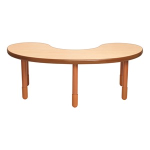 Kidney BaseLine Table - Natural Wood