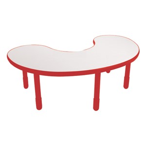 Kidney BaseLine Table - Candy Apple Red