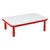 Rectangle BaseLine Table - Candy Apple Red