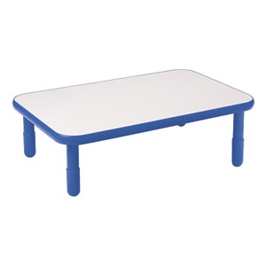 Rectangle BaseLine Table - Royal Blue