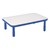 Rectangle BaseLine Table - Royal Blue