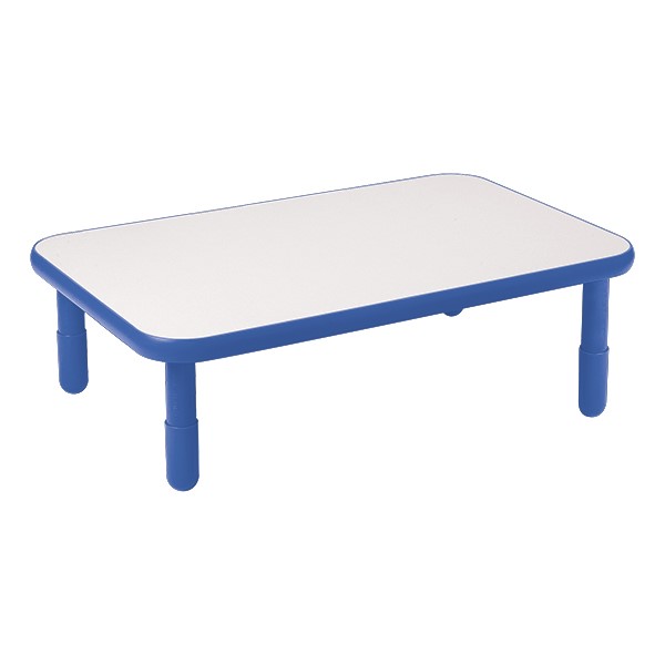 Rectangle BaseLine Table - Royal Blue