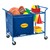 Ball Cart w/ Storage Bin & Shelf