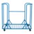 Mobile Metal Nap Mat Storage Cart