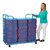 Mobile Metal Nap Mat Storage Cart