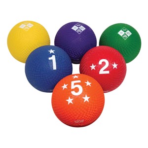Voit Four-Square Utility Ball Set - Set of Six