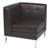 Wall Street Series Modular Corner Chair - Espresso