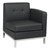 Wall Street Series Modular Right Arm Chair - Black