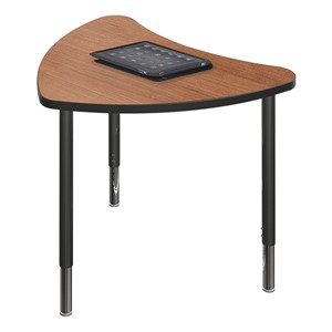 Chevron Collaborative Student Desk - Cherry