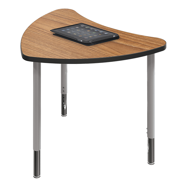 Chevron Collaborative Student Desk - Nepal Teak