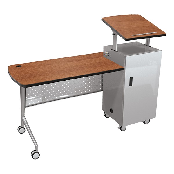 Trend Desk & Podium - Amber Cherry