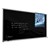 Framed Magnetic Glass Dry Erase Markerboard - Black