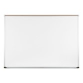 Porcelain Steel Magnetic Dry Erase Board w/ Aluminum Frame & Map Rail