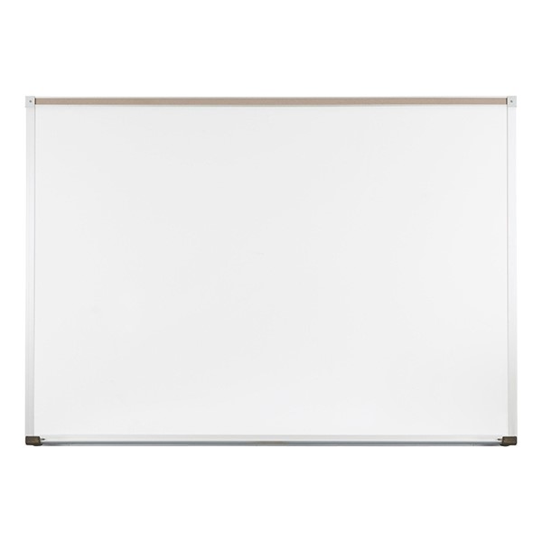 Porcelain Steel Magnetic Dry Erase Board w/ Aluminum Frame & Map Rail