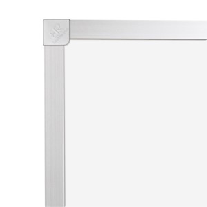 Porcelain Steel Magnetic Dry Erase Board w/ ABC Aluminum Frame
