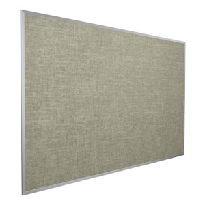 Vinyl-Covered Tackboard - Shown in gray