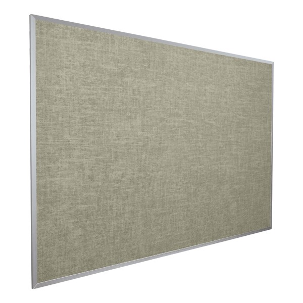 Vinyl-Covered Tackboard - Shown in gray