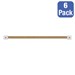 1" Map Rails (6' L) - Pack of Six - Natural