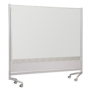 Double-Sided Porcelain Markerboard Partition