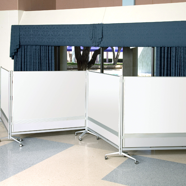 Double-Sided Markerboard Partition at School Outfitters