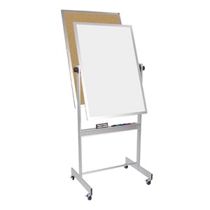 Magnetic Markerboard/ Corkboard w/ Aluminum Frame